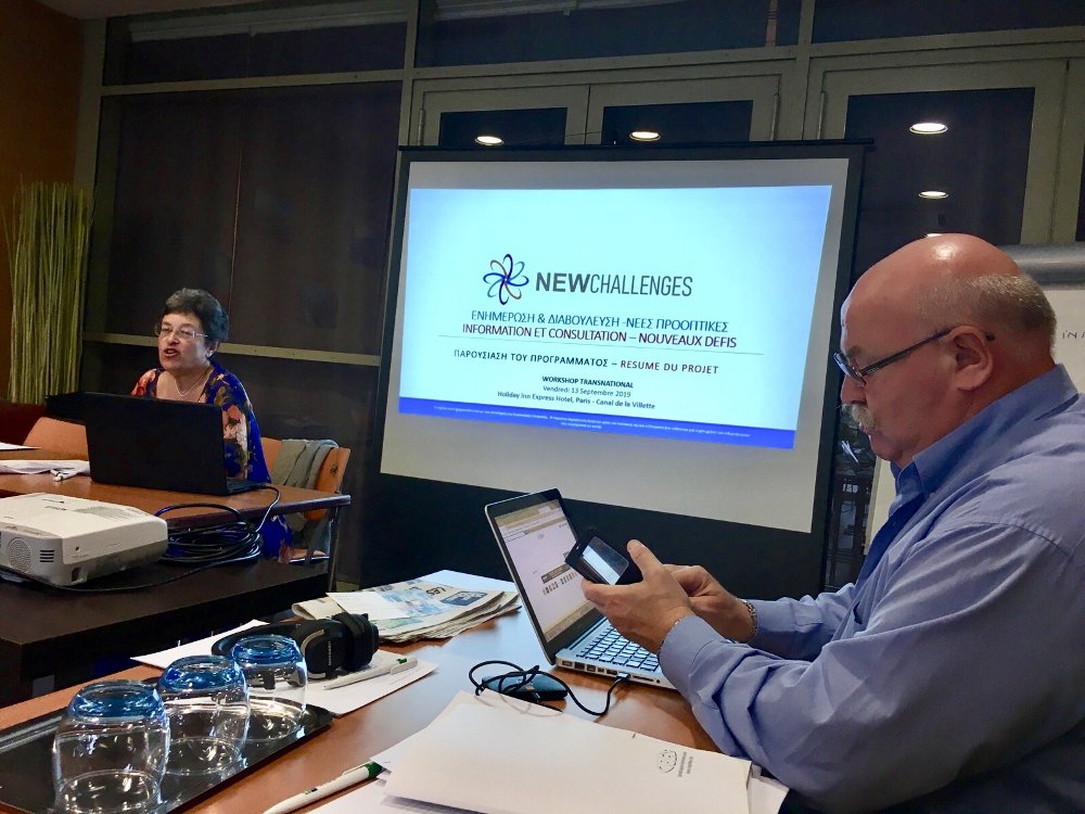 NewChallenges Transnational Workshop Paris 13092019